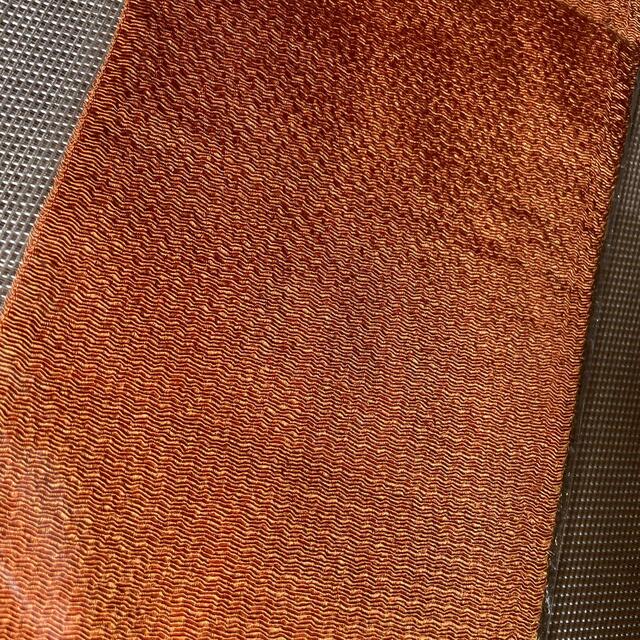 丹後縮緬★オレンジブラウン レディースの水着/浴衣(和装小物)の商品写真
