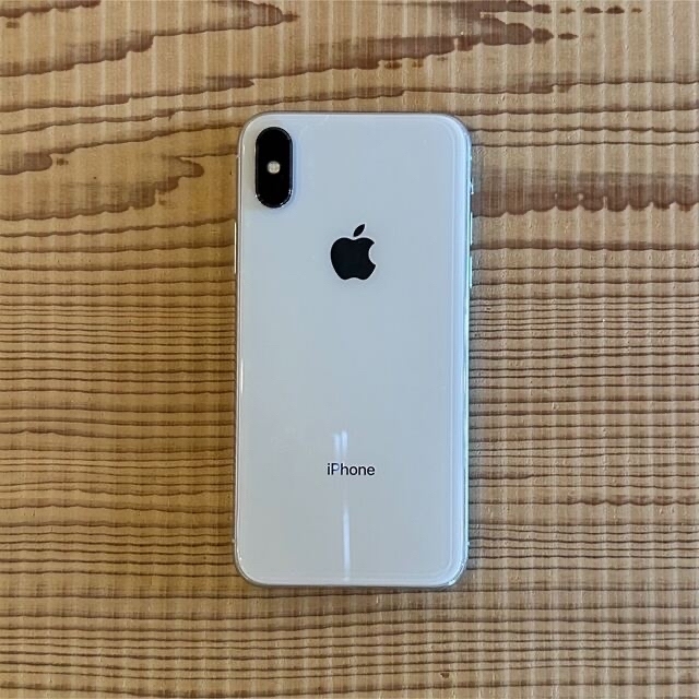 Apple iPhoneX 256G シルバー-