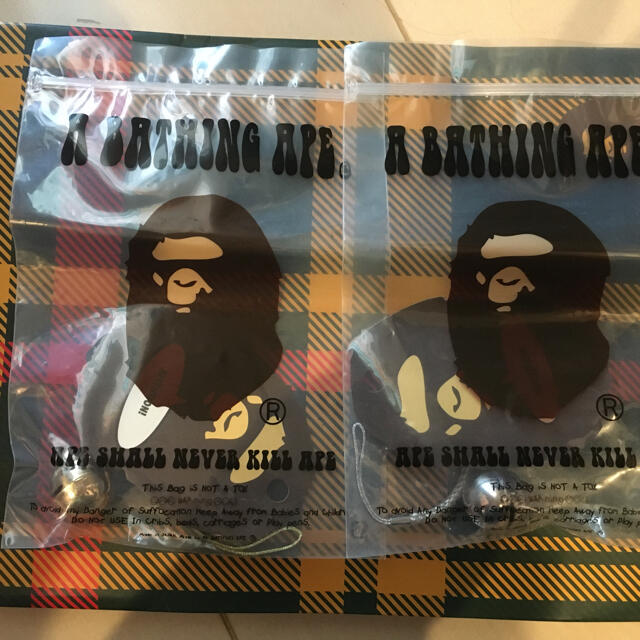 A BATHING APE(アベイシングエイプ)のエイプ　マイロ　鈴　ストラップ メンズのファッション小物(キーホルダー)の商品写真