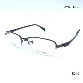 クイック出荷 ZYNTHESE ジンテーゼ ZY-9032 4 眼鏡フレーム チタニウム