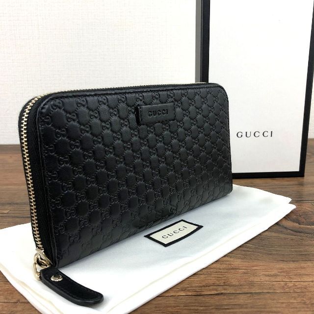 超特価sale開催】 Gucci 377 マイクログッチシマ 長財布 GUCCI 極美品