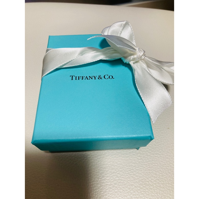 TIFFANY スターリング シルバー×ピンクエナメルフィニッシュ