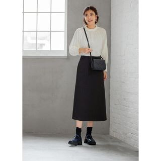 スタイルデリ(STYLE DELI)の【82cm丈ダブルクロスAラインスカート】スタイルデリ(ロングスカート)