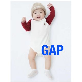 GAP ロンパース　ベビー(ロンパース)