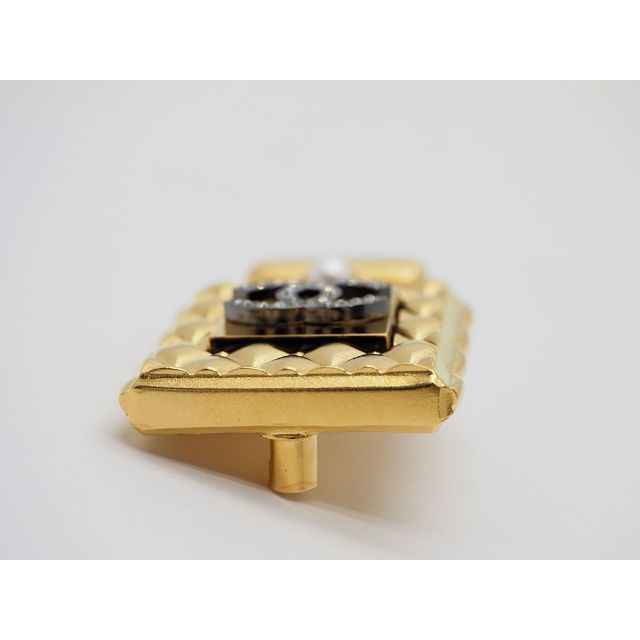 CHANEL シャネル F20A 香水瓶 ココ ブローチ ゴールド パール 7