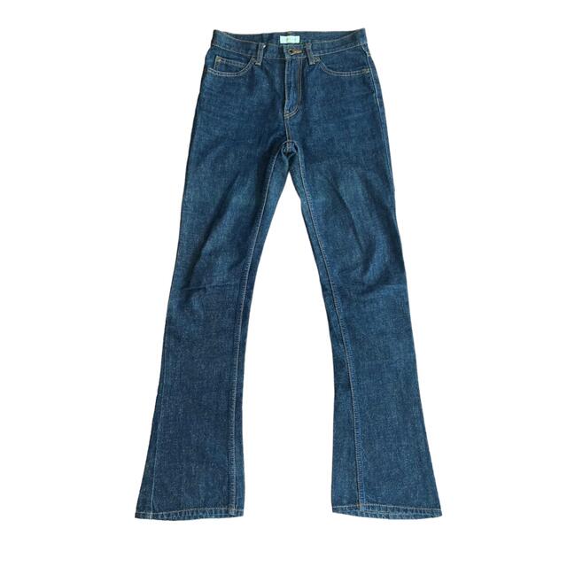 HYSTERICS(ヒステリックス)の00s hysterics slim semi flare denim y2k レディースのパンツ(デニム/ジーンズ)の商品写真