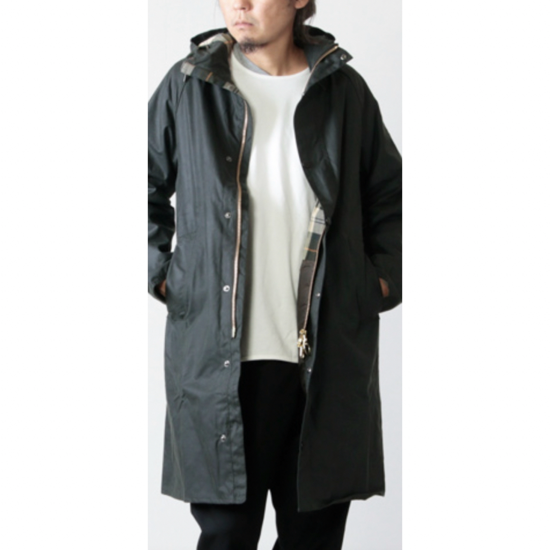 メンズ新品未使用Barbour バブアー HOODED HUNTING WAX