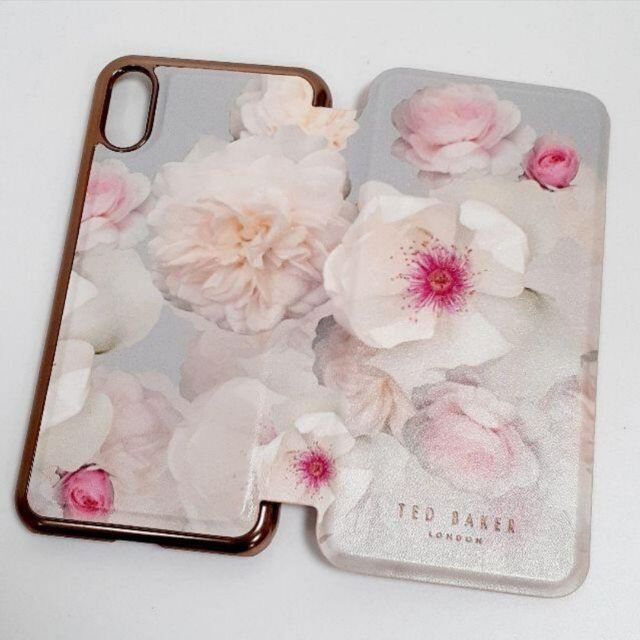 TED BAKER iPhoneケース X/XS/XRなど 花柄 クリアケース TED BAKER - ♢ テッドベーカー iPhone X XS スマホケース 花柄