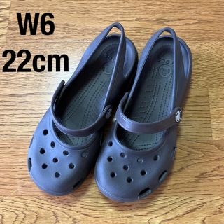 クロックス(crocs)のクロックス  crocs サンダルw6 22センチ(サンダル)