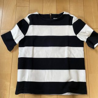 アパルトモンドゥーズィエムクラス(L'Appartement DEUXIEME CLASSE)のアパルトモン  ボーダーカットソー　半袖　(Tシャツ/カットソー(半袖/袖なし))