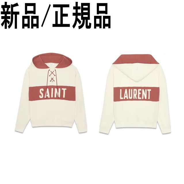 ●新品/正規品● Saint Laurent サンローラン レースフーディー