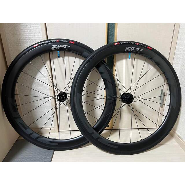 ZIPP 303S 前後ホイールセット　チューブレスタイヤ付き