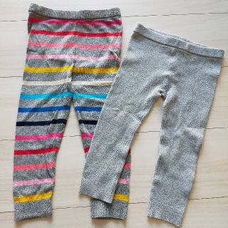 ベビーギャップ(babyGAP)のbabygap　ニットレギンス　2着(パンツ/スパッツ)