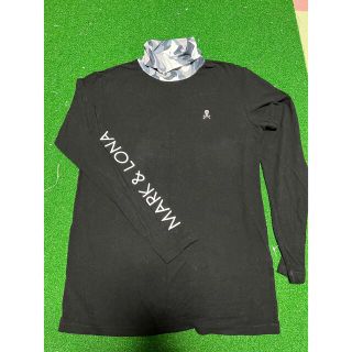 マークアンドロナ(MARK&LONA)のMARK&LONA モックネックロングシャツ mock neck(ウエア)