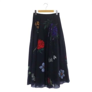 アメリヴィンテージ(Ameri VINTAGE)のアメリヴィンテージ AMANDA CIRCULAR SKIRT 花柄 スカート(ロングスカート)