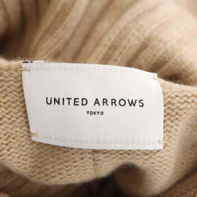 UNITED ARROWS(ユナイテッドアローズ)のユナイテッドアローズ バイアス タートルネック ニット セーター 長袖 レディースのトップス(ニット/セーター)の商品写真