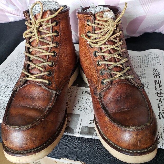 ビンテージ羽 REDWING レッドウィング 875 アイリッシュセッター 皮革