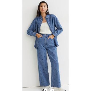 H&M - h&m ミッキーマウス デニムの通販 by ✴︎✴︎'s shop