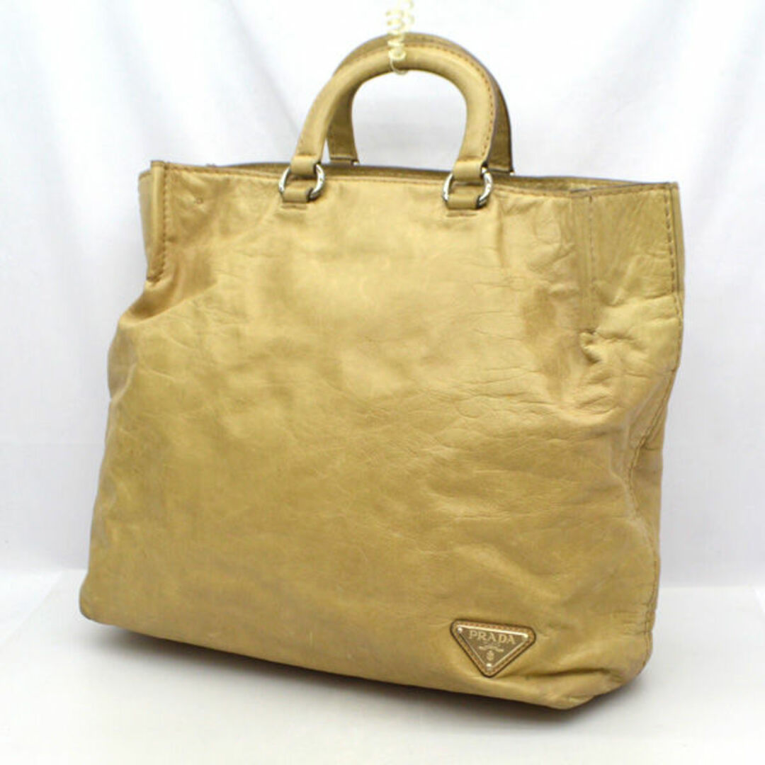 PRADA / プラダ □ 2WAY カーフ トートバッグ ショルダーバッグ