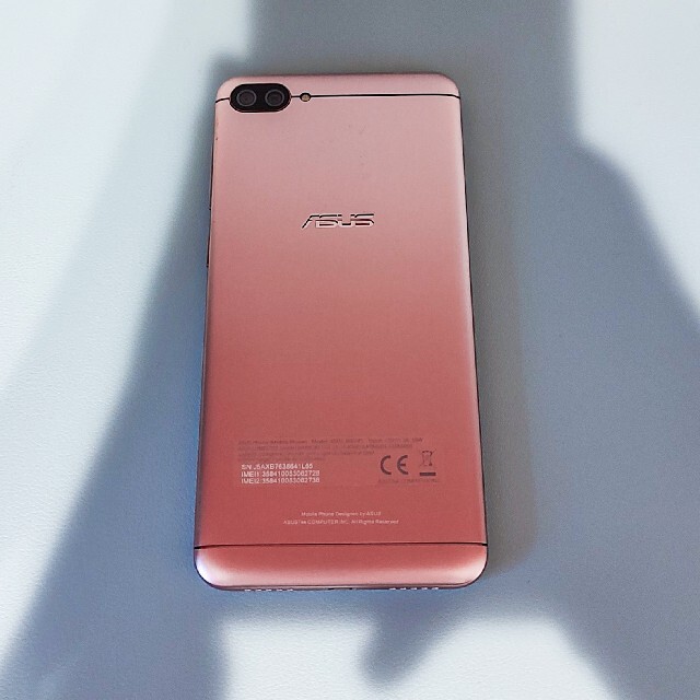 ASUS ZenFone 4 Max ローズピンク ☆フィルムおまけ 5