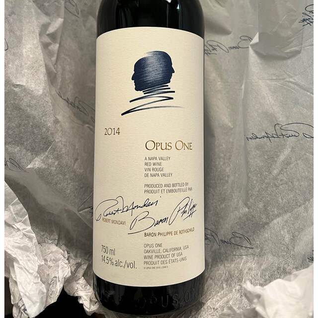 上品なスタイル OPUS ONE 2014年 オーパスワン 2014 ワイン