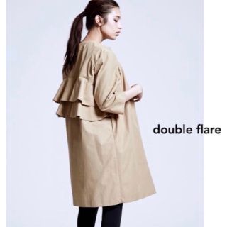 Drawer - Drawer✨ドゥロワー リバーノーカラーコート 38 ベージュの ...