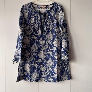 ローラアシュレイ(LAURA ASHLEY)のローラアシュレイ LAURA ASHLEY ペイズリーシアーブラウス シャツ(シャツ/ブラウス(長袖/七分))