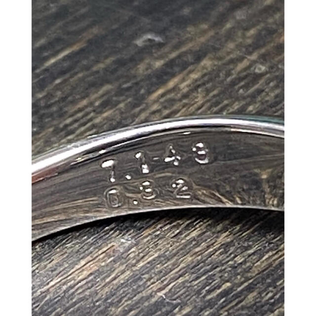 スターサファイア7.143/ ダイヤ0.32 Pt900リング レディースのアクセサリー(リング(指輪))の商品写真