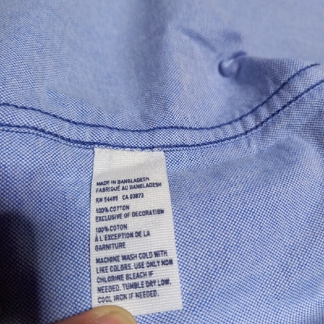 American Eagle(アメリカンイーグル)のAMERICAN EAGLEコットンシャツライトブルーM新品未使用 メンズのトップス(シャツ)の商品写真