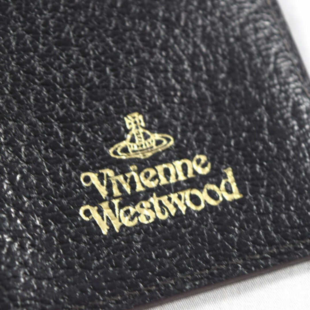 Vivienne Westwood / ヴィヴィアンウエストウッド ■ オーブ 二つ折り長財布 レザー ブラック 財布 / サイフ / ウォレット / wallet / コイン ブランド  [0990007861]財布素材
