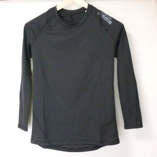 アディダス(adidas)のNOBU様用◆(M)アディダス 黒コンプレッションアルファスキンロンT他1点(Tシャツ/カットソー(七分/長袖))