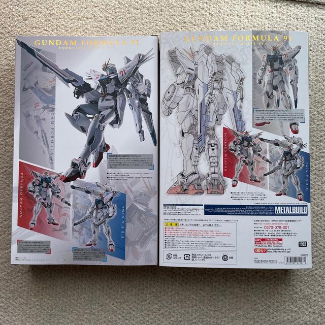 BANDAI(バンダイ)のメタルビルド　ガンダムF91 クロニクルホワイトバージョン エンタメ/ホビーのフィギュア(アニメ/ゲーム)の商品写真