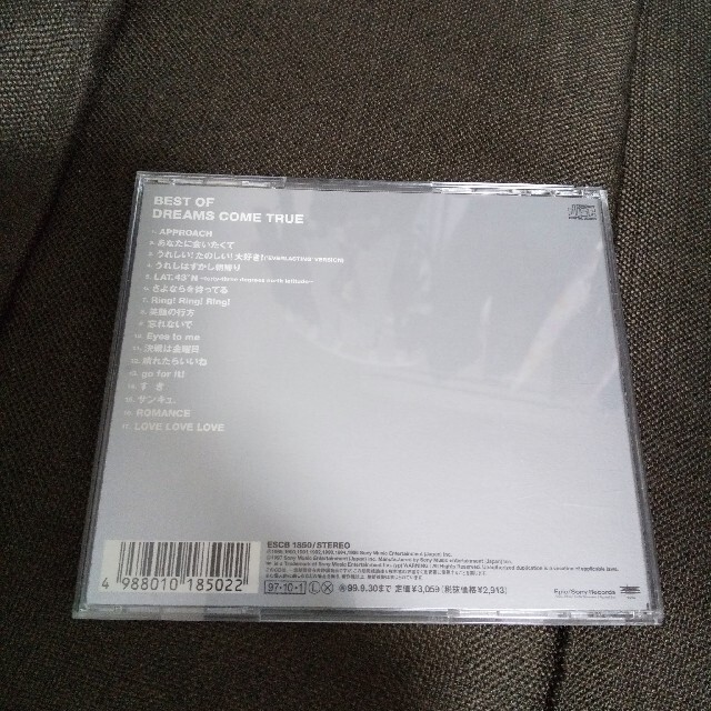 ☆BEST OF DREAMS COME TRUE☆CD ベスト エンタメ/ホビーのCD(ポップス/ロック(邦楽))の商品写真