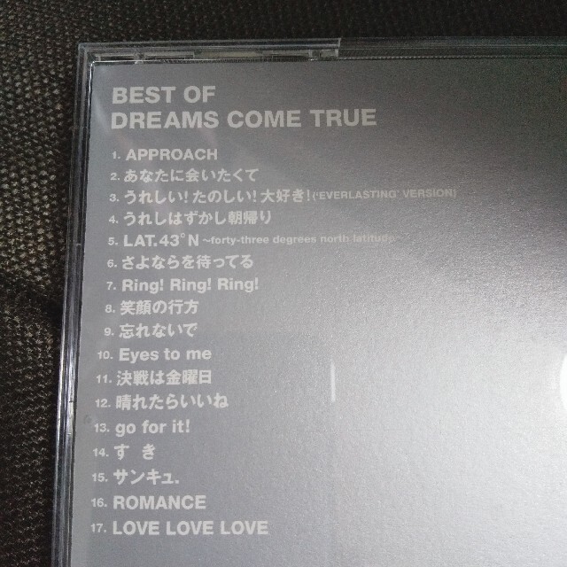 ☆BEST OF DREAMS COME TRUE☆CD ベスト エンタメ/ホビーのCD(ポップス/ロック(邦楽))の商品写真