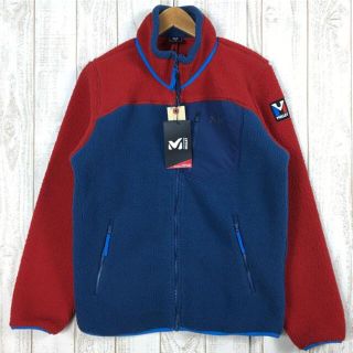 ミレー(MILLET)のMENs 95  ミレー トリロジー Xロフト フリース ジャケット TRILOGY X-LOFT FLEECE JACKET 韓国規格モデル 入手困難 MILLET MVPWJ-40864 RED / BLUE レッド系(その他)