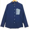 MENs M  ホグロフス ブルーン ロングスリーブ シャツ Brunn LS 