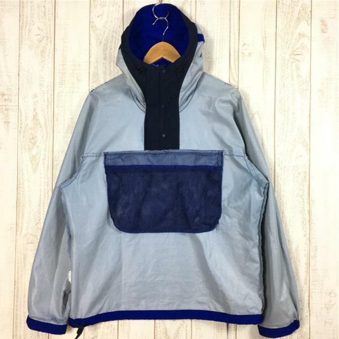 patagonia(パタゴニア)のMENs S  パタゴニア 1997 ニューマティック プルオーバー PNEUMATIC PULLOVER ブルーリボン ウィンドシェル ジャケット フーディ PATAGONIA 83112 Blue Ribbon / Night Sky ブルー系 メンズのメンズ その他(その他)の商品写真