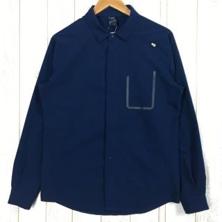 ミレー(MILLET)のMENs S  ミレー エンジニアド ストレッチ シャツ ロングスリーブ ENGINEERED ST SHIRT LS MILLET MIV01773 ネイビー系(その他)