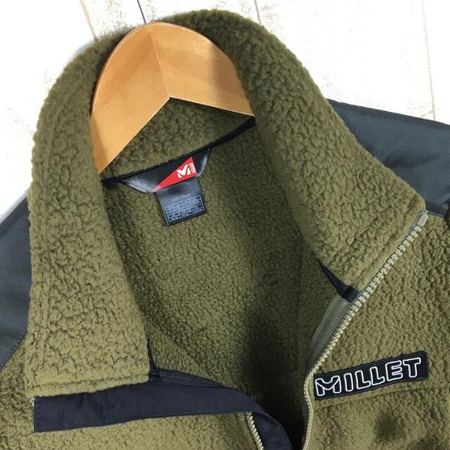 MENs S ミレー サーマル ポーラ フリース ジャケット THERMAL POLAR FLEECE JK MILLET MIV9304 グリーン系