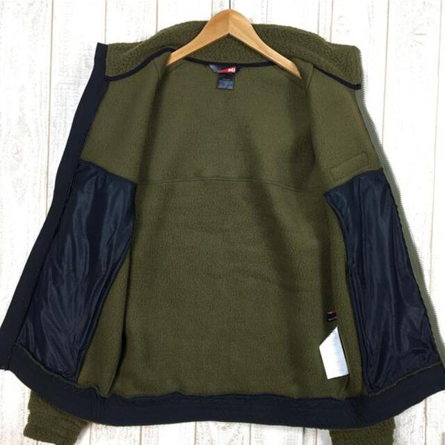 MENs S ミレー サーマル ポーラ フリース ジャケット THERMAL POLAR FLEECE JK MILLET MIV9304 グリーン系