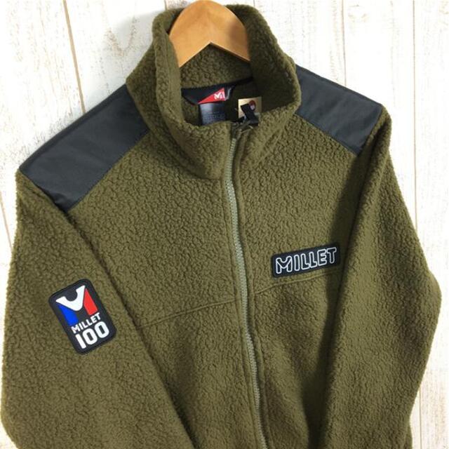 MENs S ミレー サーマル ポーラ フリース ジャケット THERMAL POLAR FLEECE JK MILLET MIV9304 グリーン系