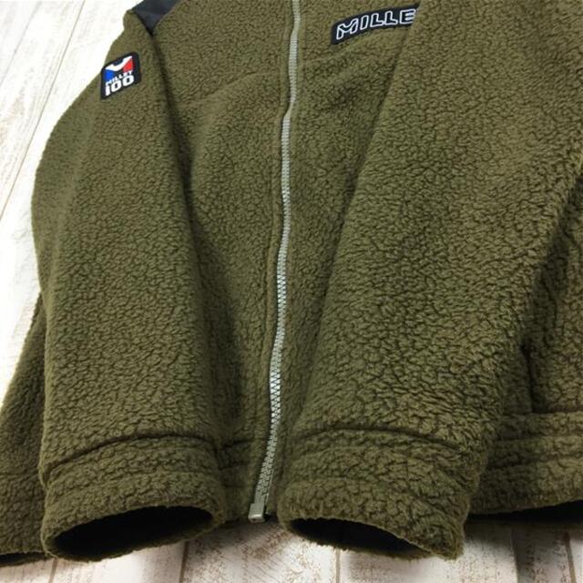 MENs S ミレー サーマル ポーラ フリース ジャケット THERMAL POLAR FLEECE JK MILLET MIV9304 グリーン系