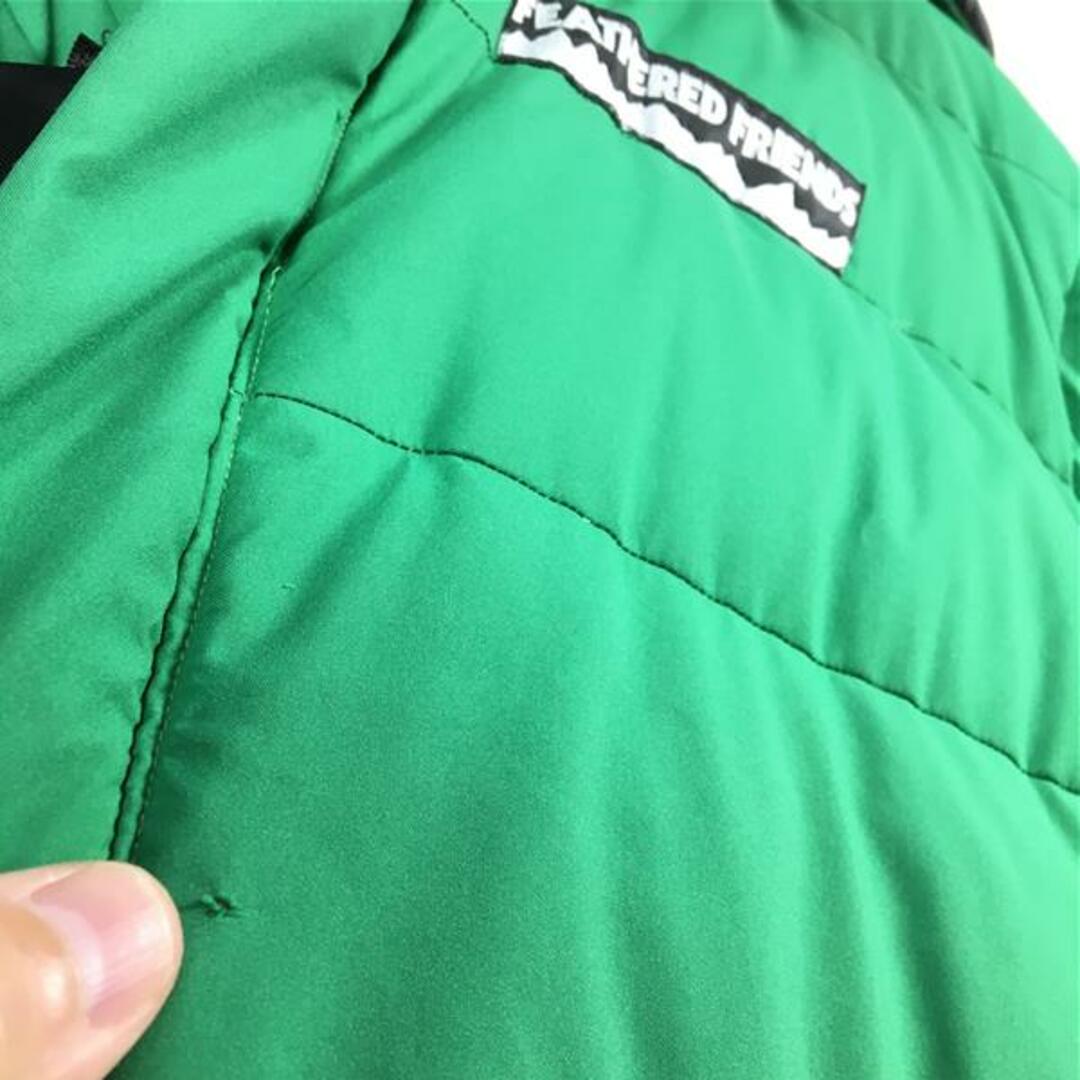 MENs M  フェザードフレンズ フロント ポイント ジャケット Front Point Jacket ダウン フーディ アメリカ製 貸出用？ サンプル？ 入手困難 FEATHERED FRIENDS グリーン系 メンズのメンズ その他(その他)の商品写真