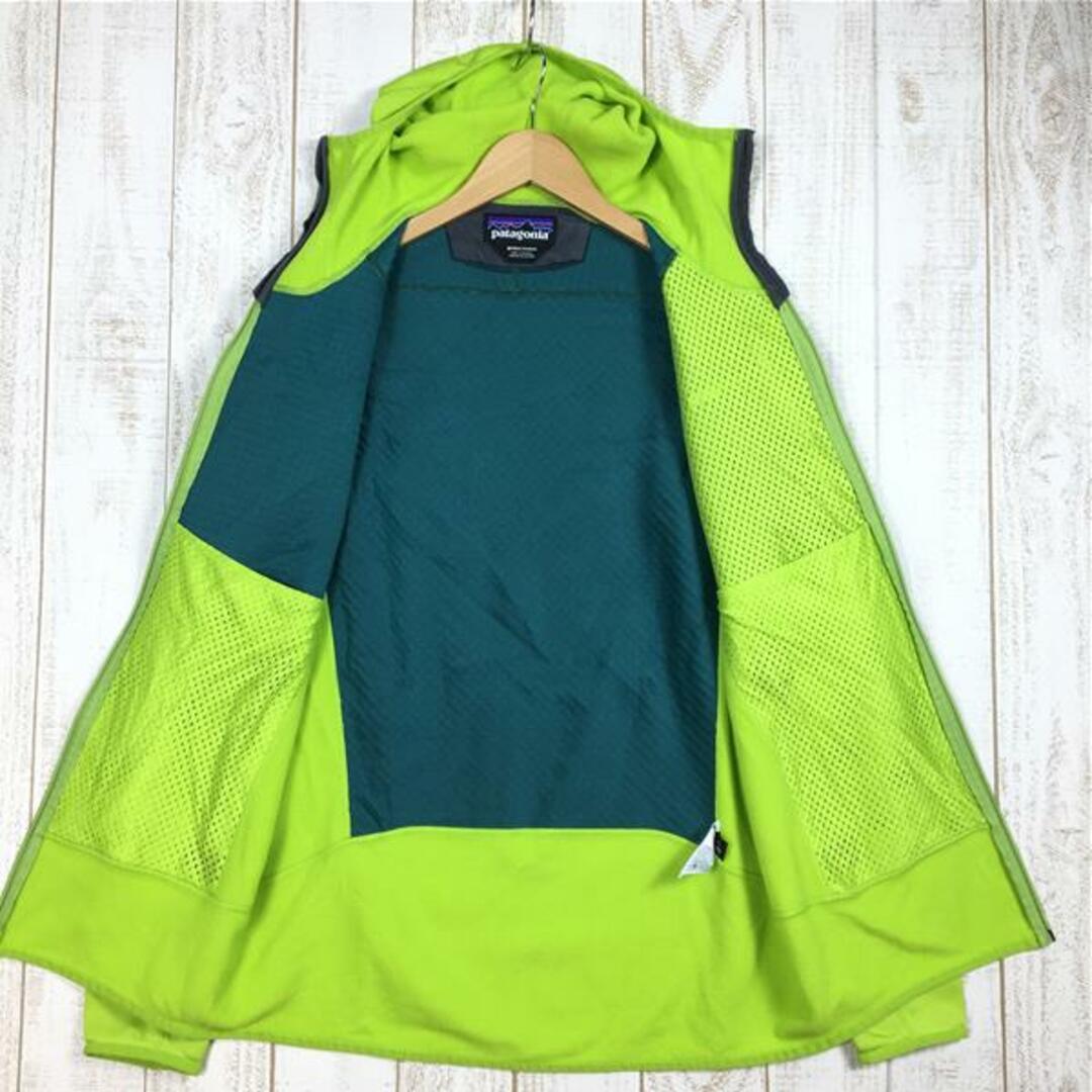 patagonia(パタゴニア)のMENs M  パタゴニア デュアル アスペクト フーディ Dual Aspect Hoody フリース ジャケット ポーラテック パワーシールド パワードライ PATAGONIA 83200 グリーン系 メンズのメンズ その他(その他)の商品写真