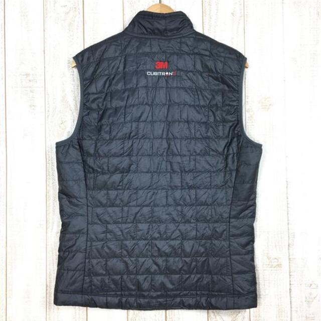 MENs M  パタゴニア ナノパフ ベスト NANO PUFF VEST プリマロフト ゴールド インサレーション 企業刺繍 ユニフォーム PATAGONIA 84242 FGE Forge Gray グレー系