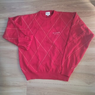 PICONE　ピッコーネ　赤いセーター(ニット/セーター)