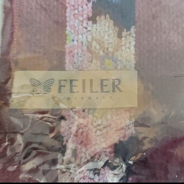 FEILER(フェイラー)の【FEILER GERMAN】タオルハンカチ・ミニタオル☆コスモス レディースのファッション小物(ハンカチ)の商品写真