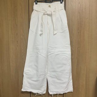 マウジー(moussy)のHIGH WAIST WIDE PT(デニム/ジーンズ)