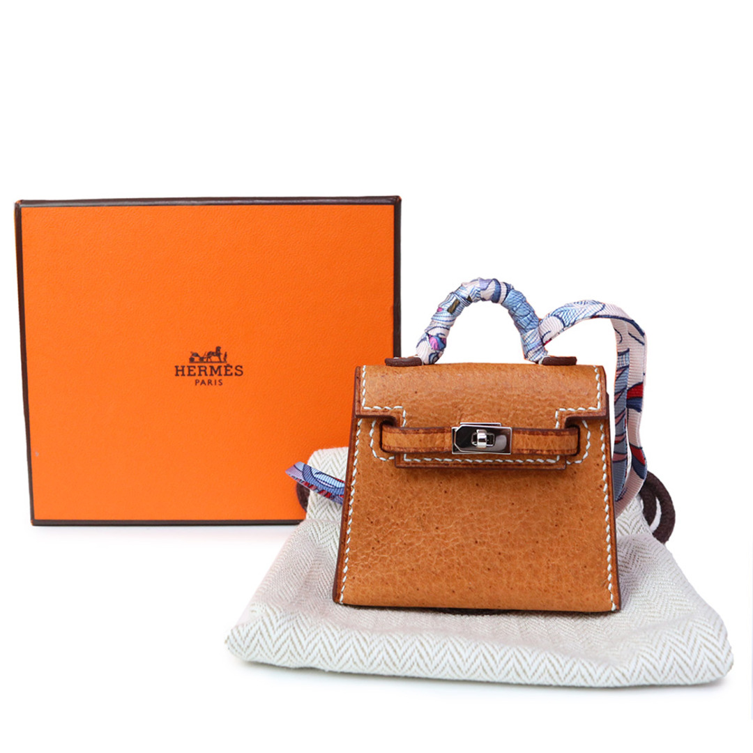 Hermes - エルメス マイクロ ケリー ツイリー バッグ チャーム ピッグ