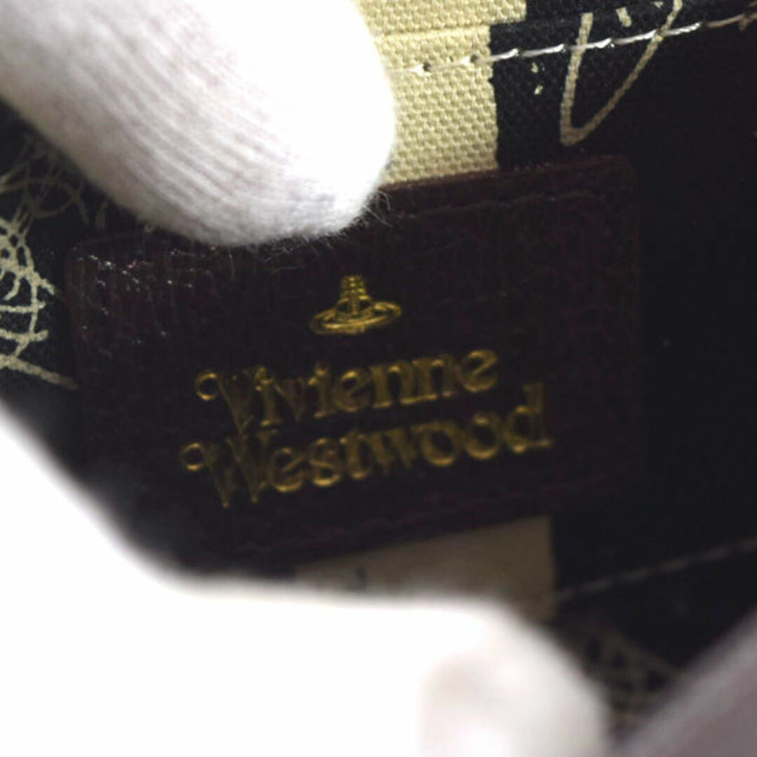 Vivienne Westwood(ヴィヴィアンウエストウッド)のVivienne Westwood / ヴィヴィアンウエストウッド ■ オーブ エグゼクティブ マルチケース レザー 茶 ブランド 未使用 [0990008186] レディースのファッション小物(パスケース/IDカードホルダー)の商品写真